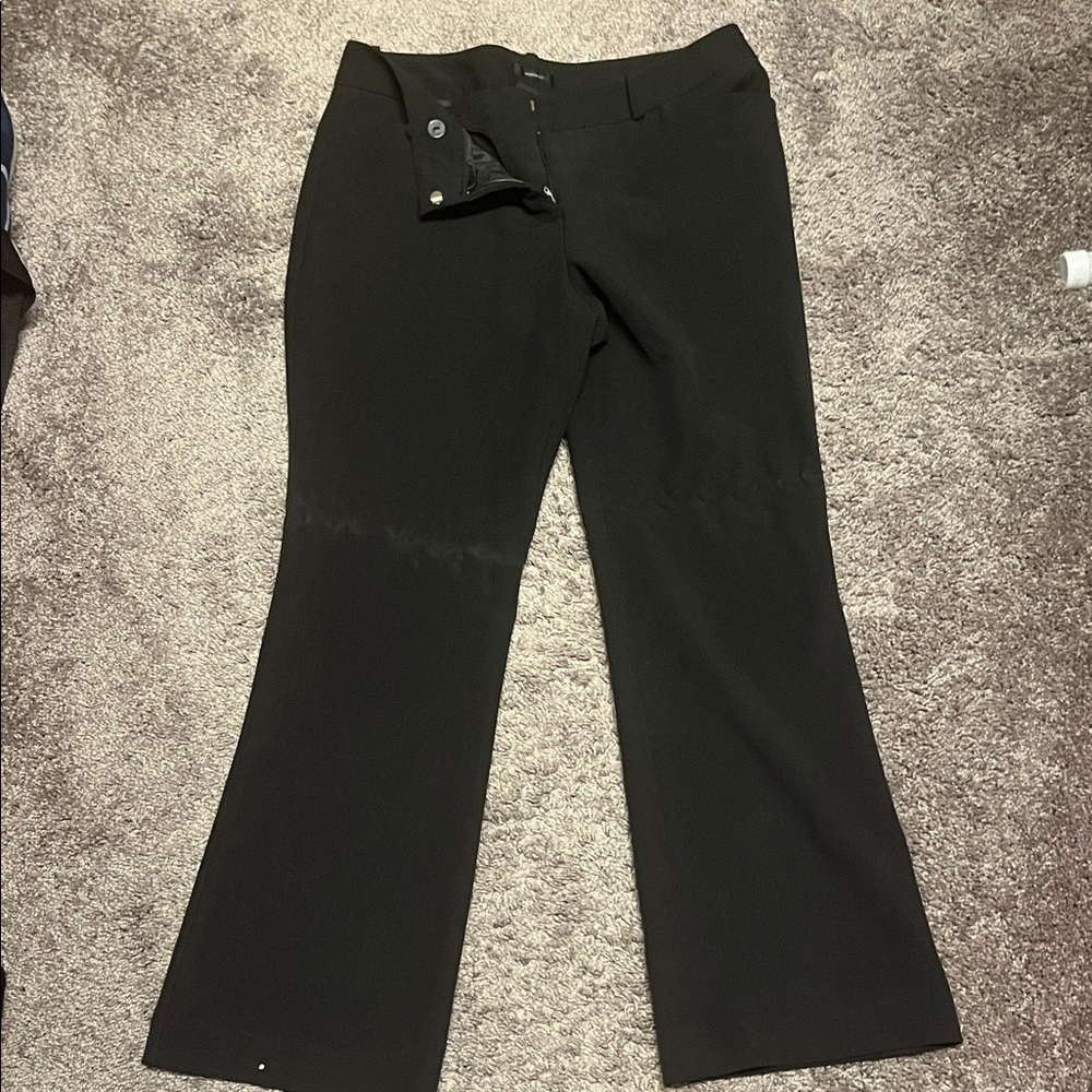 Worthington Black Flare Pants